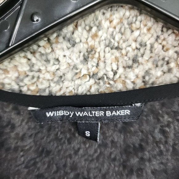 W118 Walter Baker‎ Top Womens Small Snake Print Sheer Lightweight Casual Ladies - Picture 6 of 7